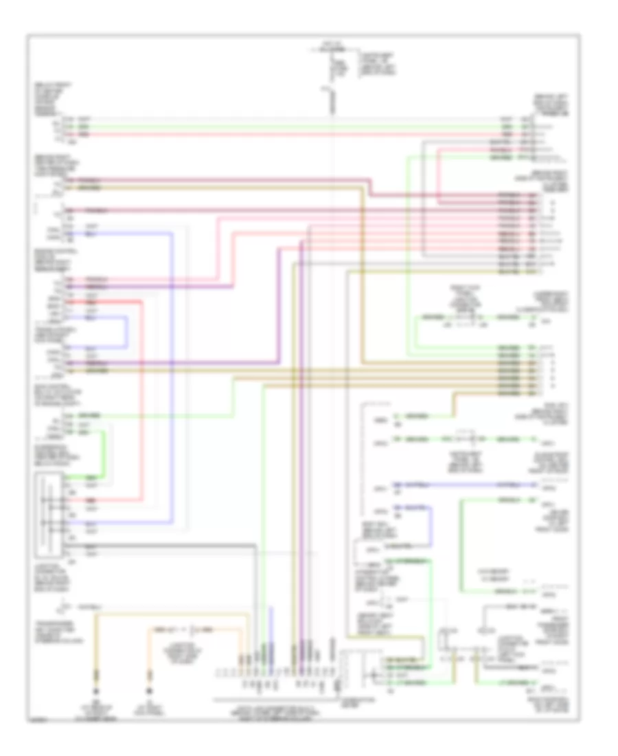 Computer Data Lines Wiring Diagram for Toyota Sequoia Limited 2006