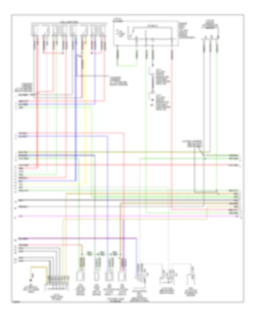 4.7L, Engine Performance Wiring Diagram (2 of 6) for Toyota Sequoia Limited 2006