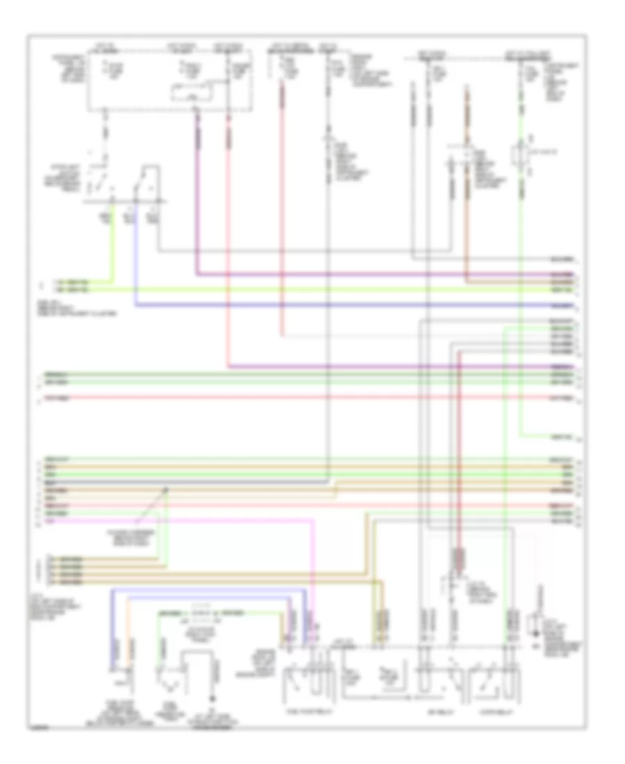 4.7L, Engine Performance Wiring Diagram (3 of 6) for Toyota Sequoia Limited 2006