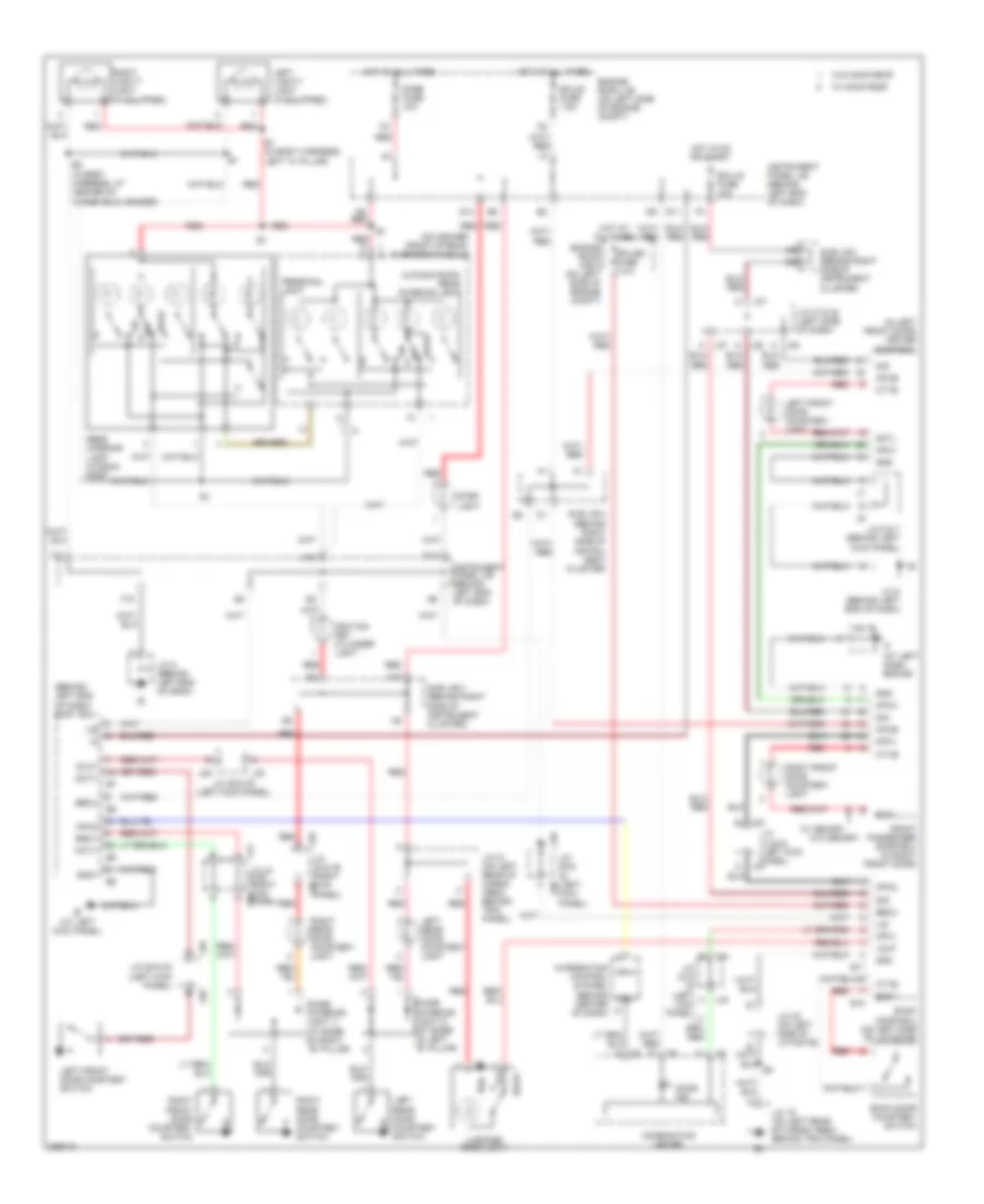 Courtesy Lamps Wiring Diagram for Toyota Sequoia Limited 2006