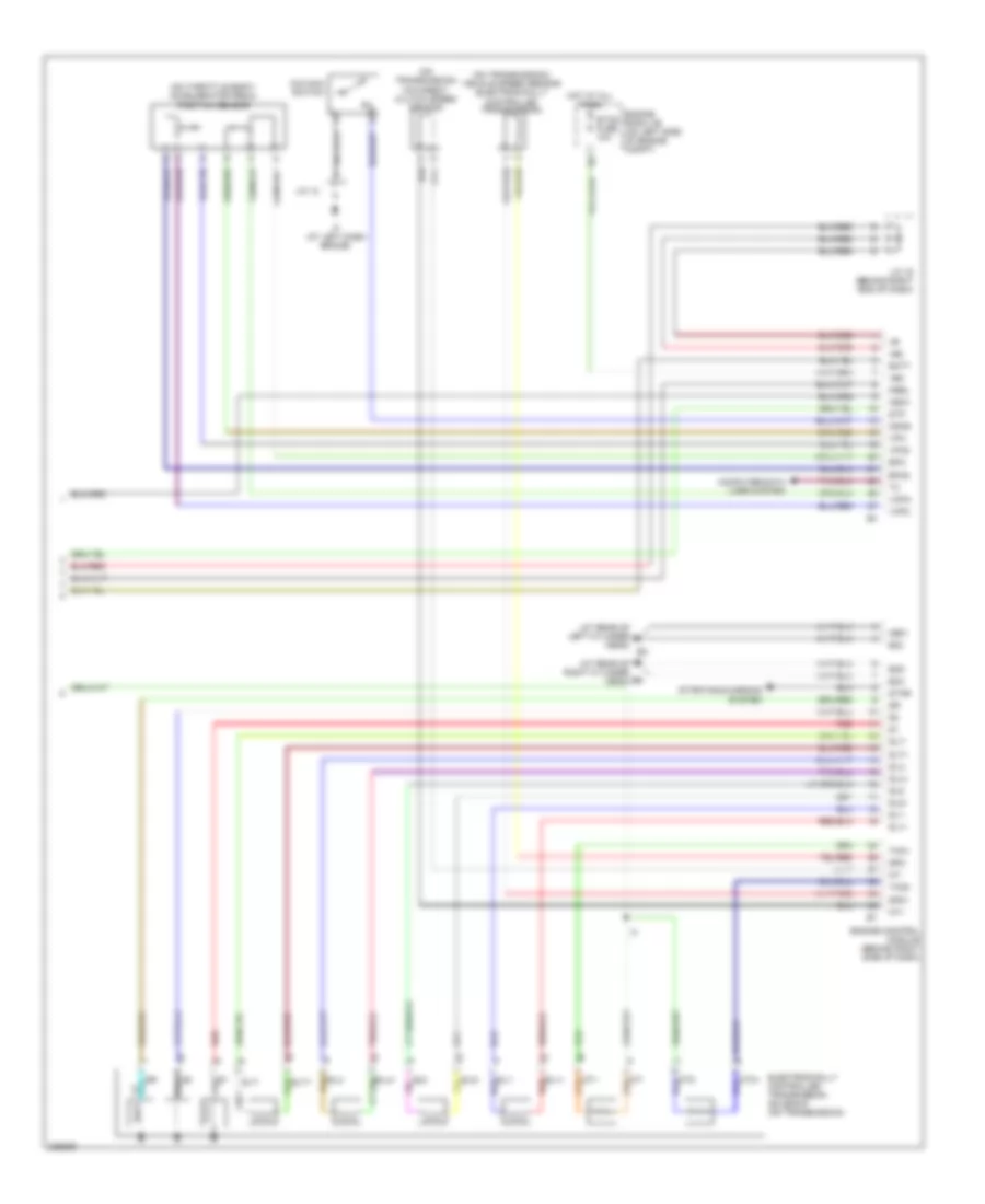 A T Wiring Diagram 3 of 3 for Toyota Sequoia Limited 2006