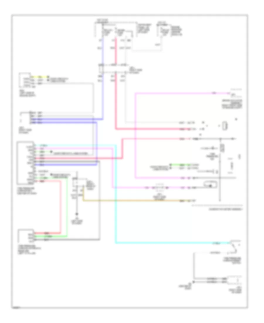 Tire Pressure Monitoring Wiring Diagram TMC Made for Toyota Corolla LE 2010