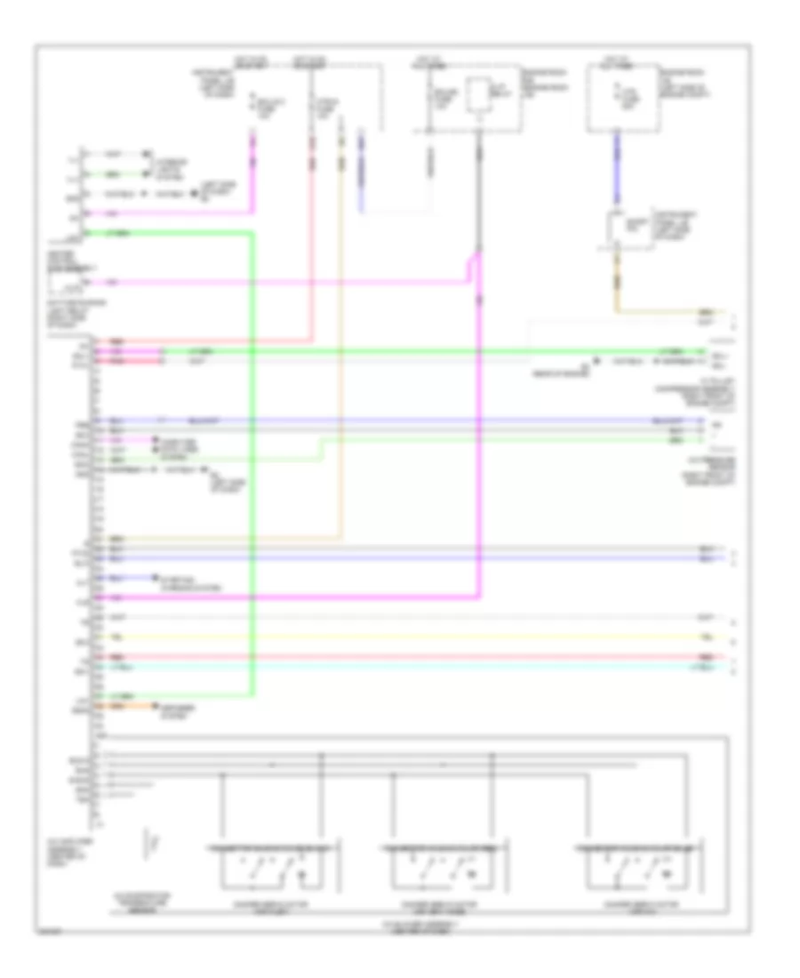 2 4L Automatic A C Wiring Diagram NUMMI Made 1 of 3 for Toyota Corolla LE 2010