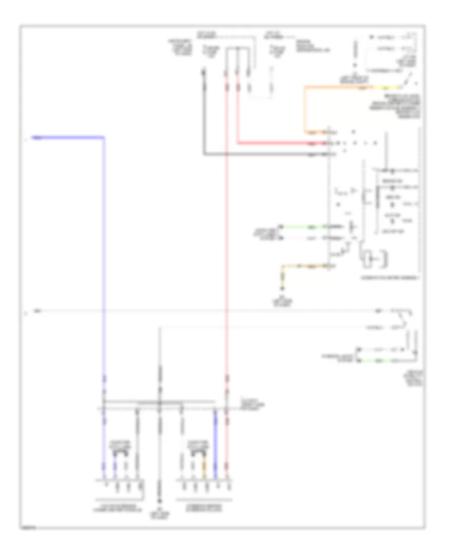 Anti-lock Brakes Wiring Diagram, NUMMI Made with VSC (2 of 2) for Toyota Corolla LE 2010