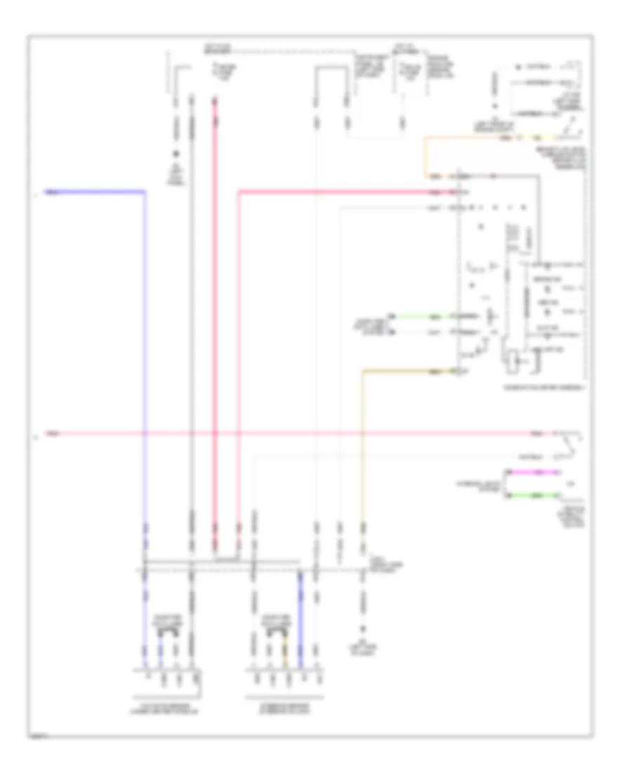 Anti lock Brakes Wiring Diagram TMC Made 2 of 2 for Toyota Corolla LE 2010