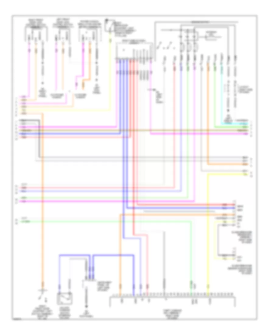 Forced Entry Wiring Diagram NUMMI Made with Smart Key System 2 of 3 for Toyota Corolla LE 2010