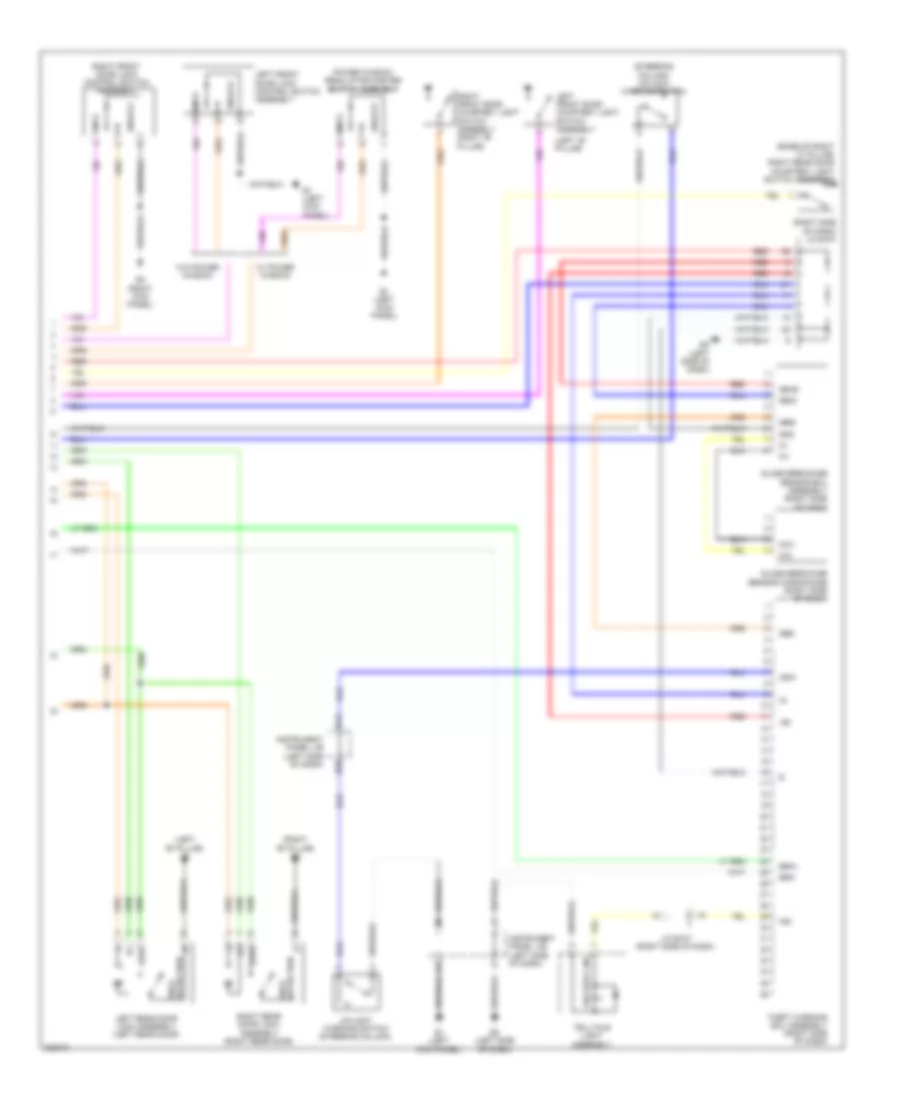 Forced Entry Wiring Diagram NUMMI Made without Smart Key System 2 of 2 for Toyota Corolla LE 2010