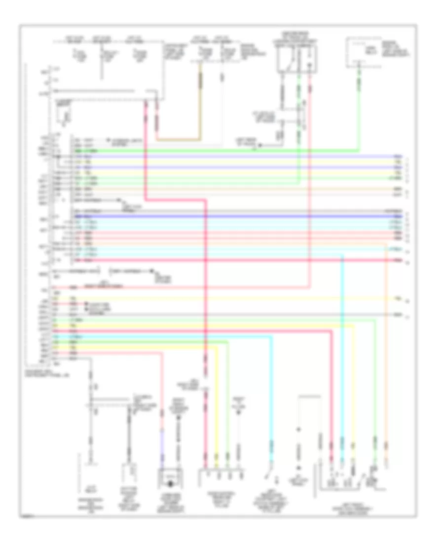 Forced Entry Wiring Diagram TMC Made without Smart Key System 1 of 2 for Toyota Corolla LE 2010