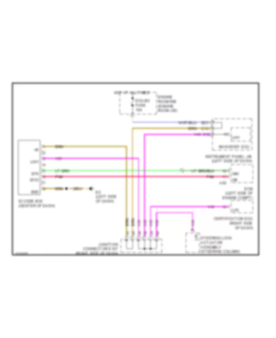 Immobilizer Wiring Diagram NUMMI Made with Smart Key System for Toyota Corolla LE 2010