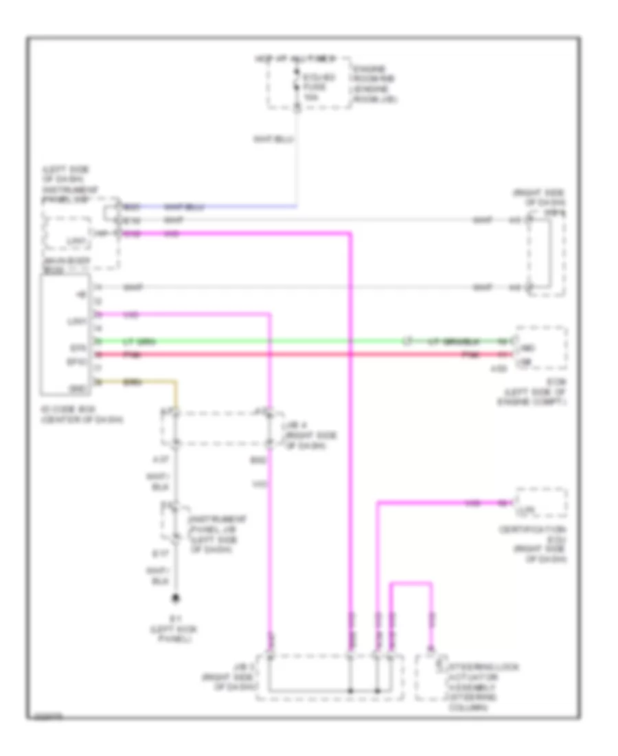 Immobilizer Wiring Diagram TMC Made with Smart Key System for Toyota Corolla LE 2010