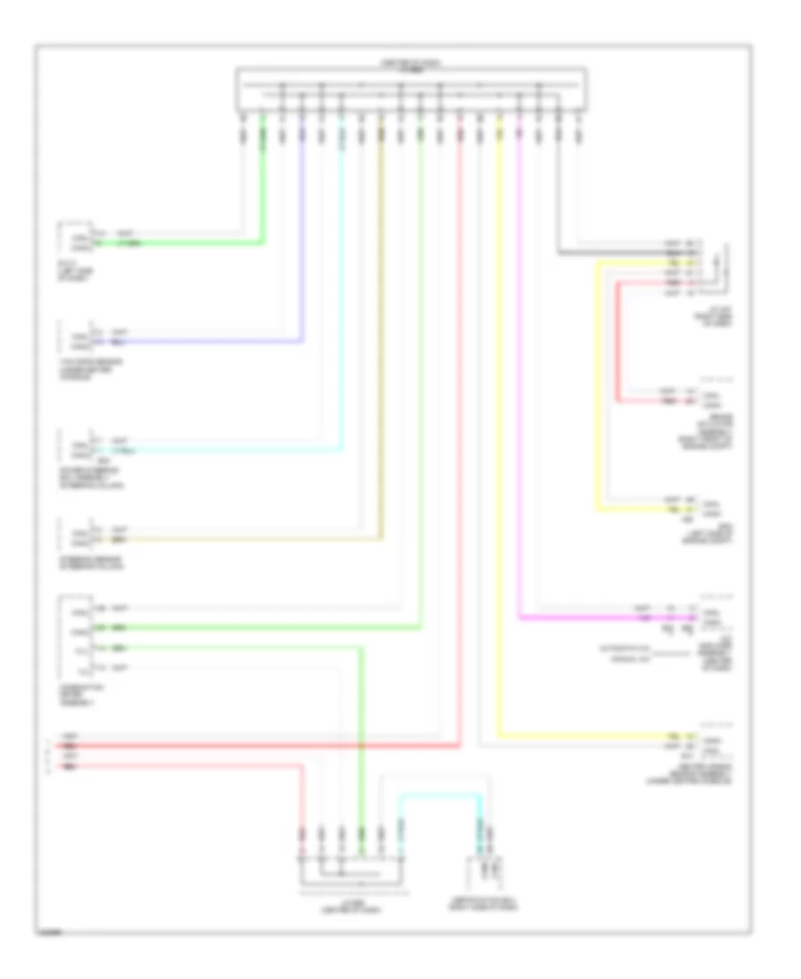 Body Control Modules Wiring Diagram TMC Made with Smart Key System 2 of 2 for Toyota Corolla LE 2010