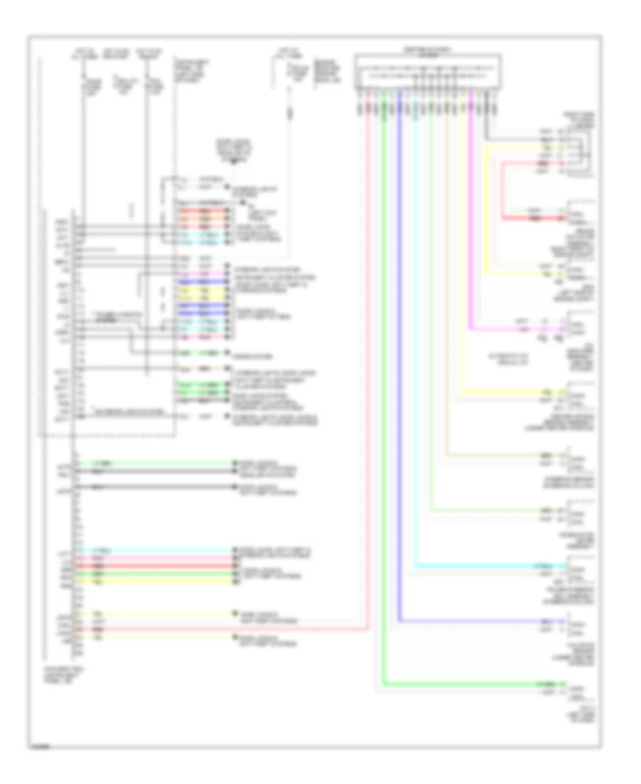 Body Control Modules Wiring Diagram TMC Made without Smart Key System for Toyota Corolla LE 2010