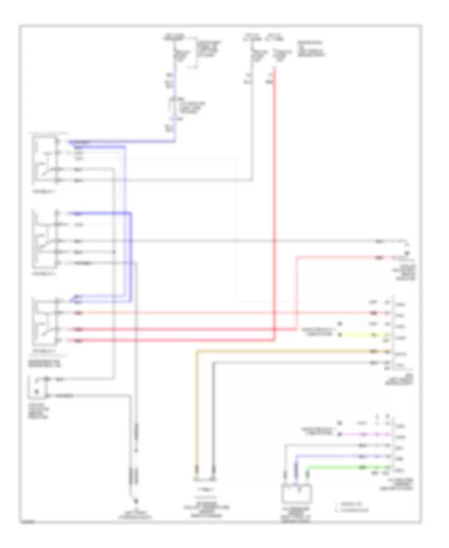 2 4L Cooling Fan Wiring Diagram NUMMI Made for Toyota Corolla LE 2010