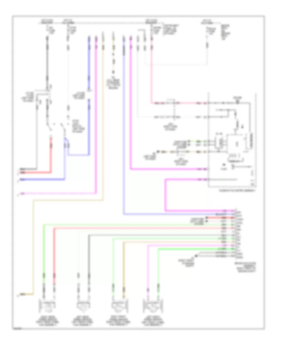 Cruise Control Wiring Diagram TMC Made 2 of 2 for Toyota Corolla LE 2010