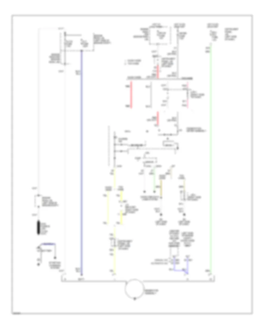 Charging Wiring Diagram for Toyota Corolla LE 2010