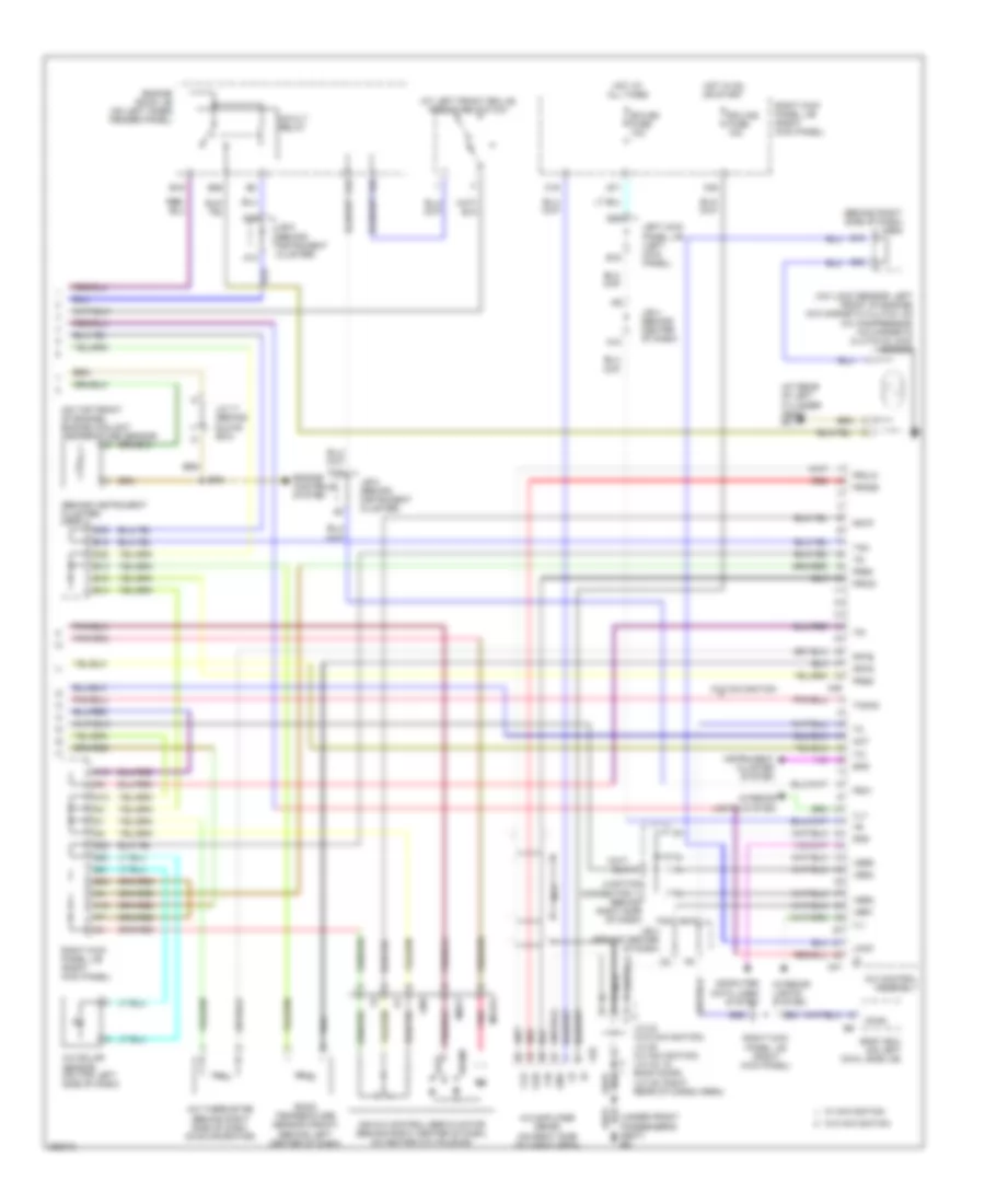 Automatic AC Wiring Diagram (2 of 2) for Toyota Land Cruiser 2007