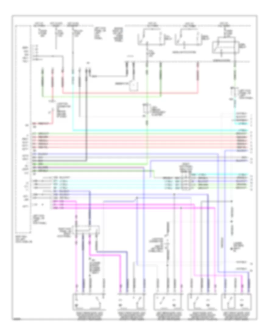 Forced Entry Wiring Diagram 1 of 3 for Toyota Land Cruiser 2007