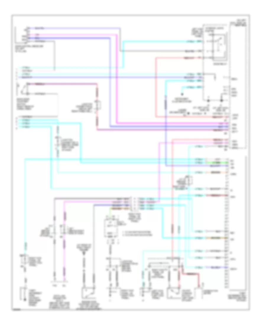 Forced Entry Wiring Diagram 3 of 3 for Toyota Land Cruiser 2007