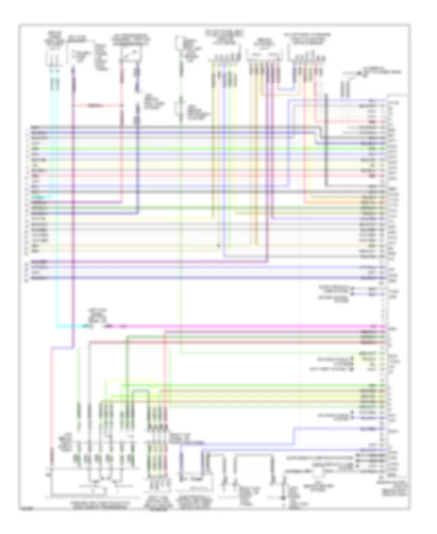 4.7L, Engine Performance Wiring Diagram (6 of 6) for Toyota Land Cruiser 2007