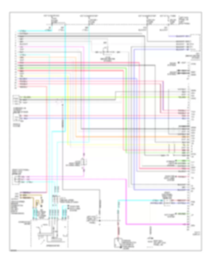 Navigation Wiring Diagram (2 of 2) for Toyota Land Cruiser 2007
