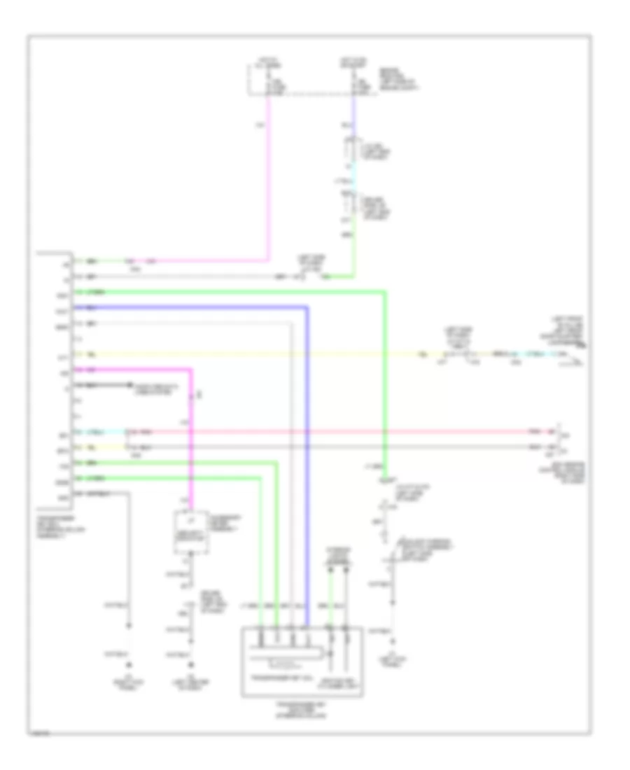 Immobilizer Wiring Diagram for Toyota Sequoia Platinum 2014