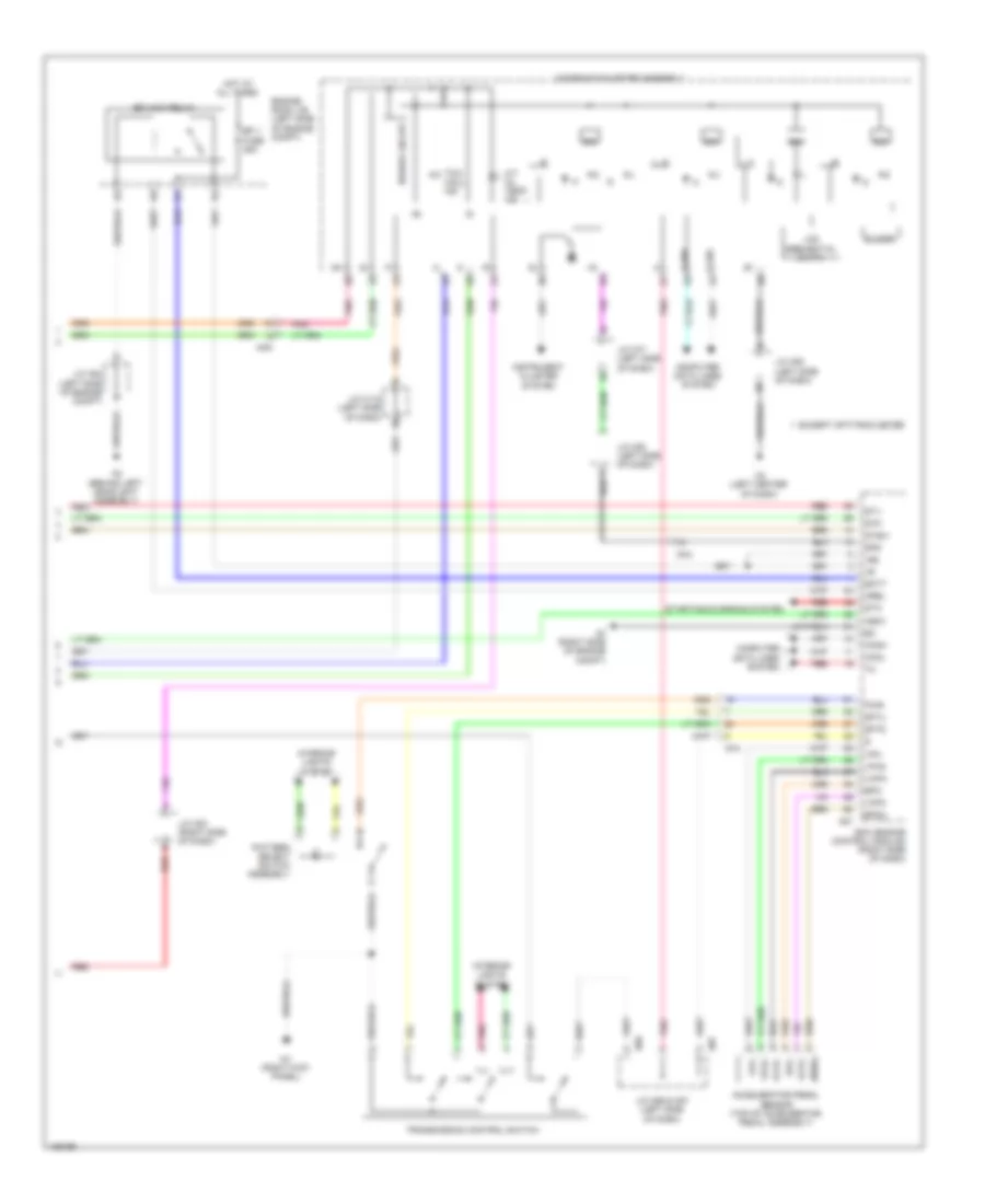 AT Wiring Diagram (3 of 3) for Toyota Sequoia Platinum 2014