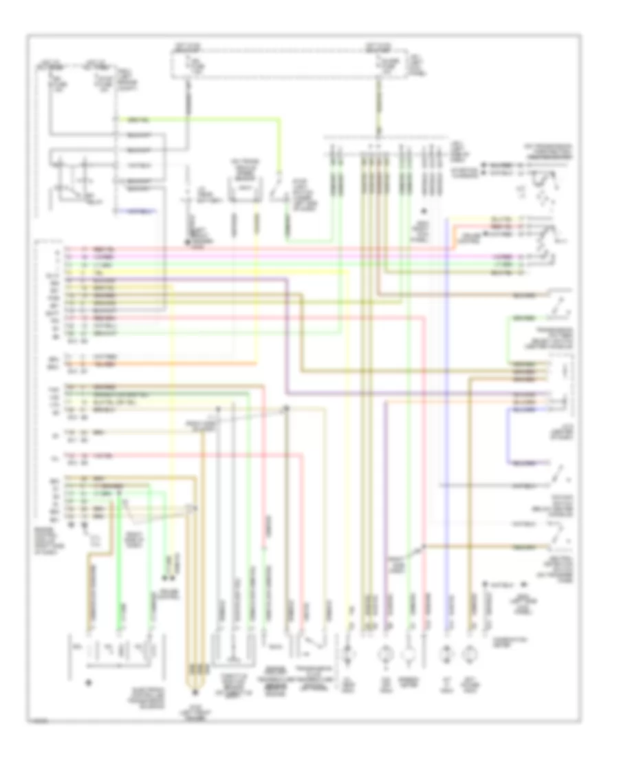 AT Wiring Diagram for Toyota 4Runner Limited 1997