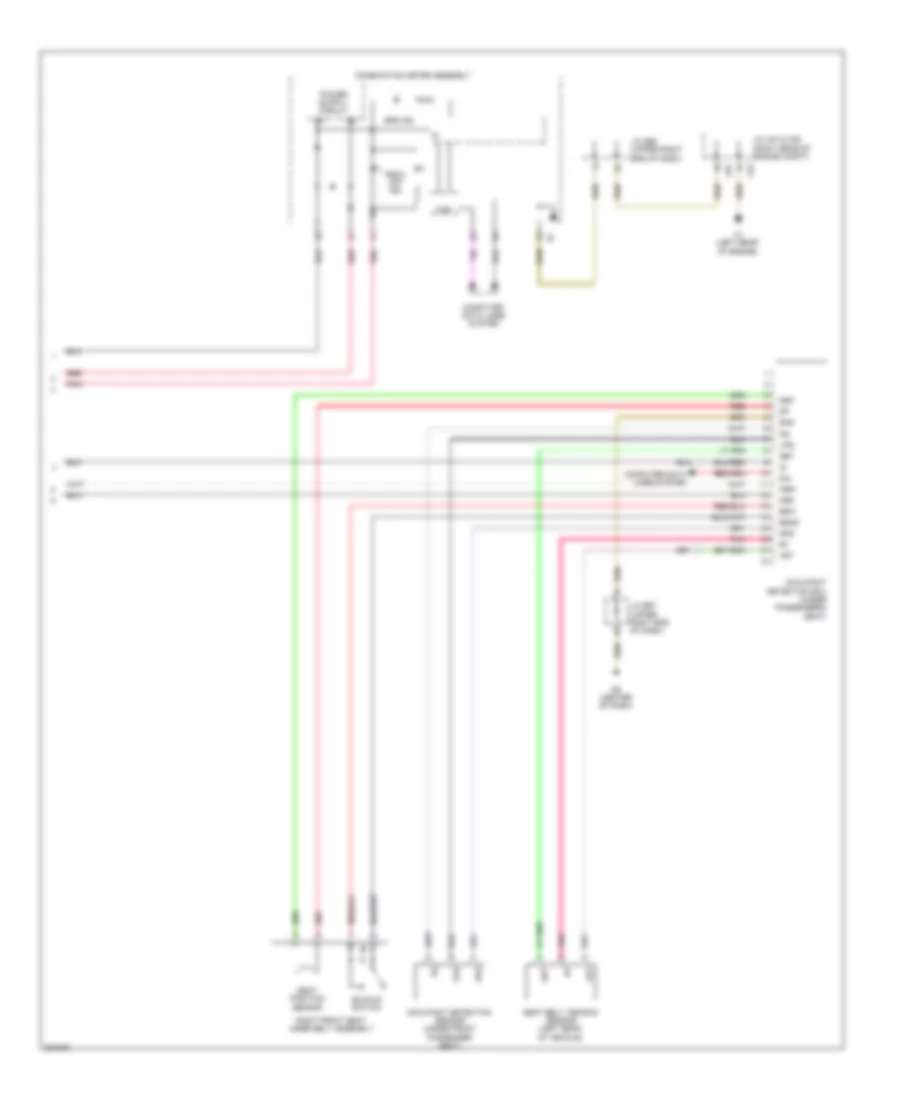 Supplemental Restraint Wiring Diagram (3 of 3) for Toyota Land Cruiser 2010