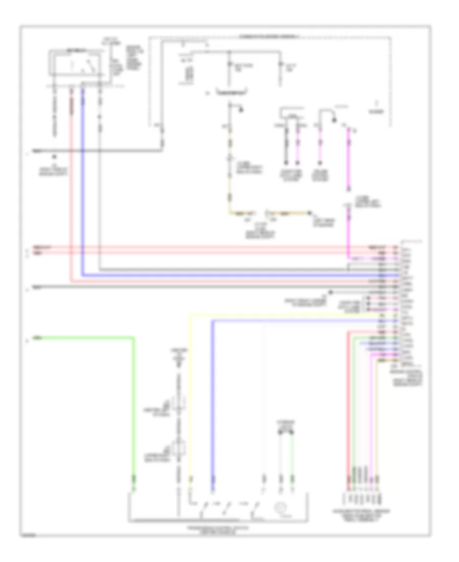 A T Wiring Diagram 3 of 3 for Toyota Land Cruiser 2010