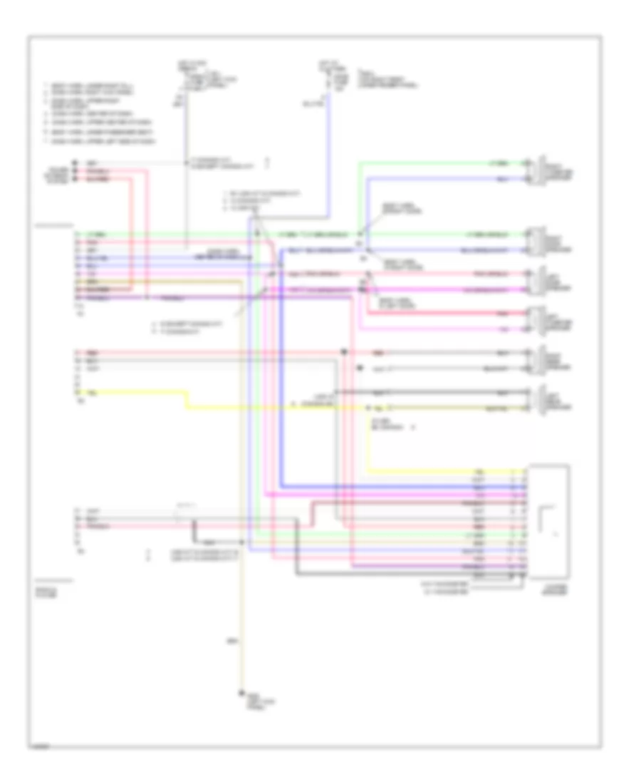 Radio Wiring Diagrams for Toyota T100 DX 1994