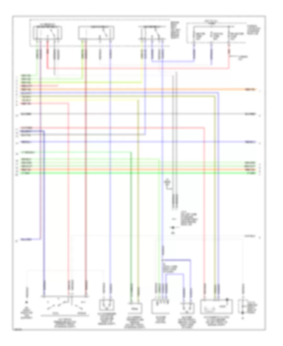 Automatic AC Wiring Diagram (2 of 3) for Toyota Sequoia Limited 2002