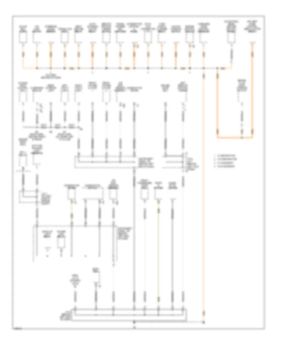 Ground Distribution Wiring Diagram 2 of 3 for Toyota Sequoia Limited 2002