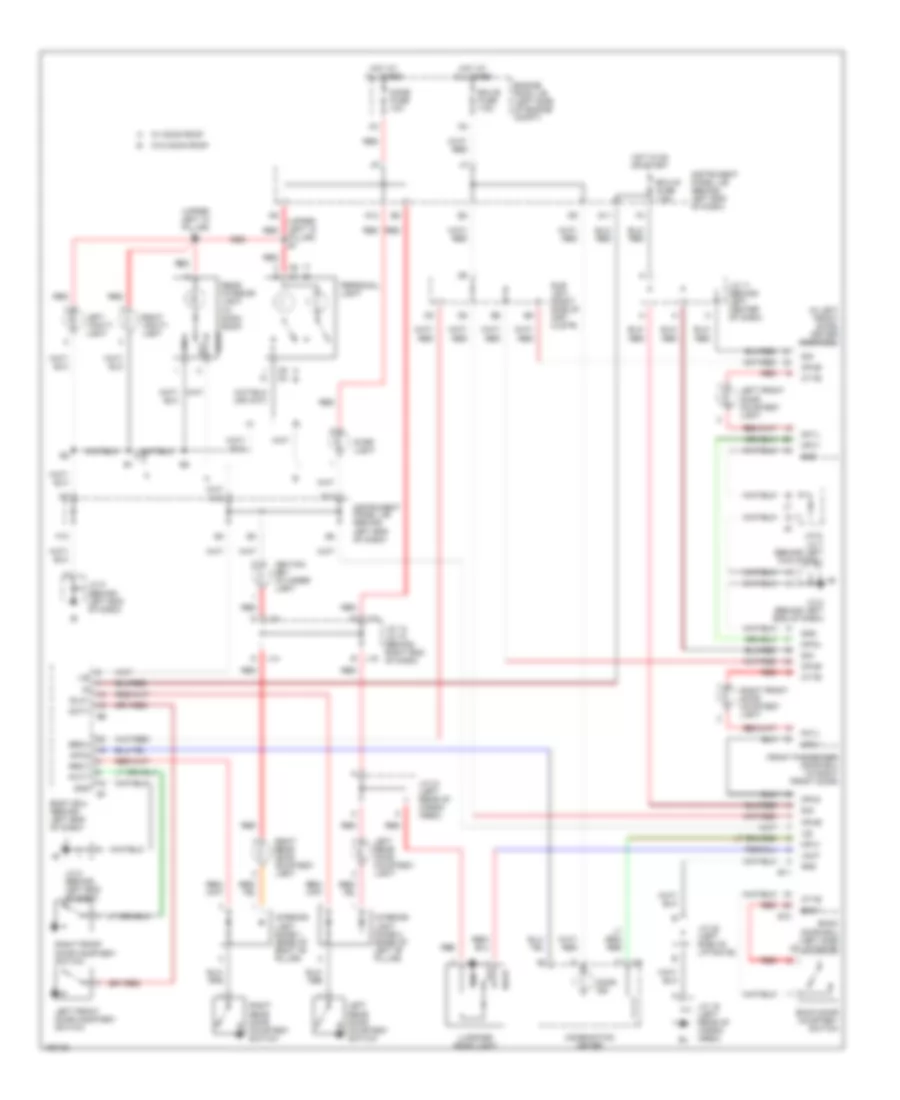 Courtesy Lamps Wiring Diagram for Toyota Sequoia Limited 2002