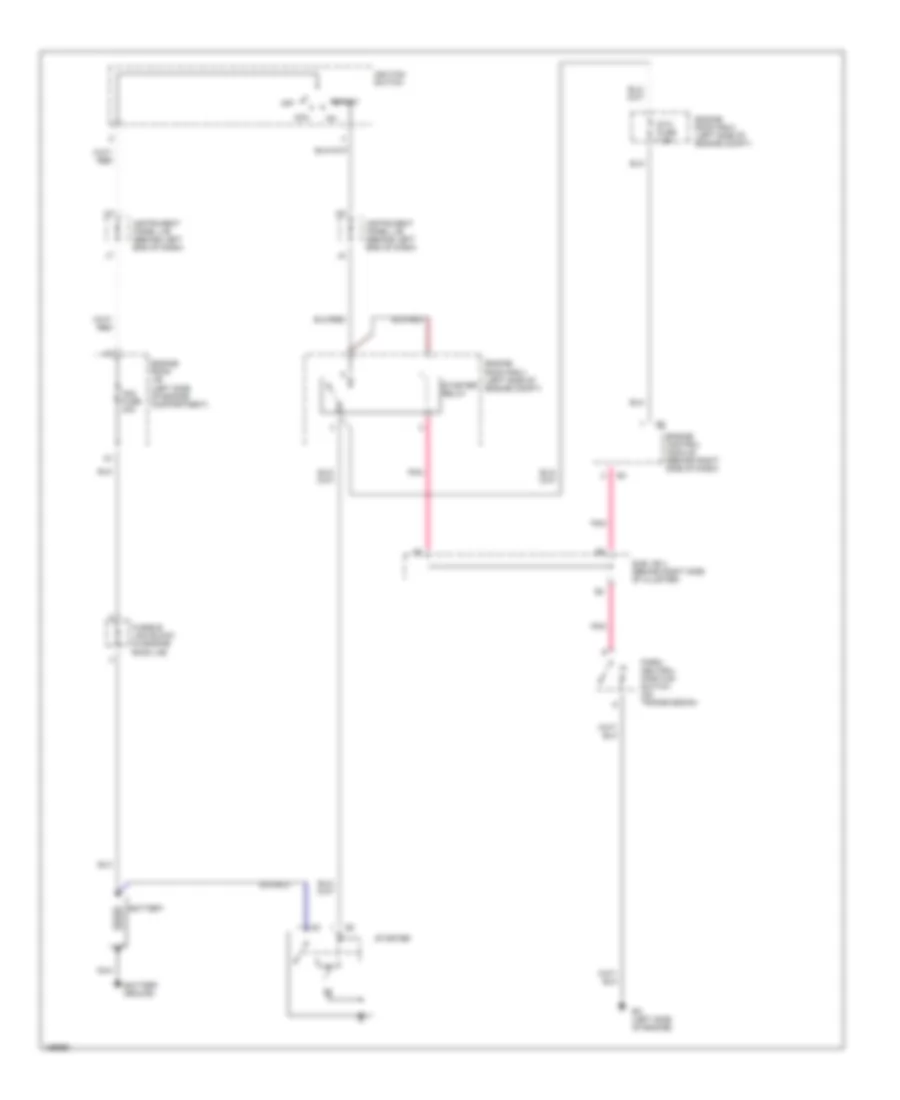 Starting Wiring Diagram for Toyota Sequoia Limited 2002