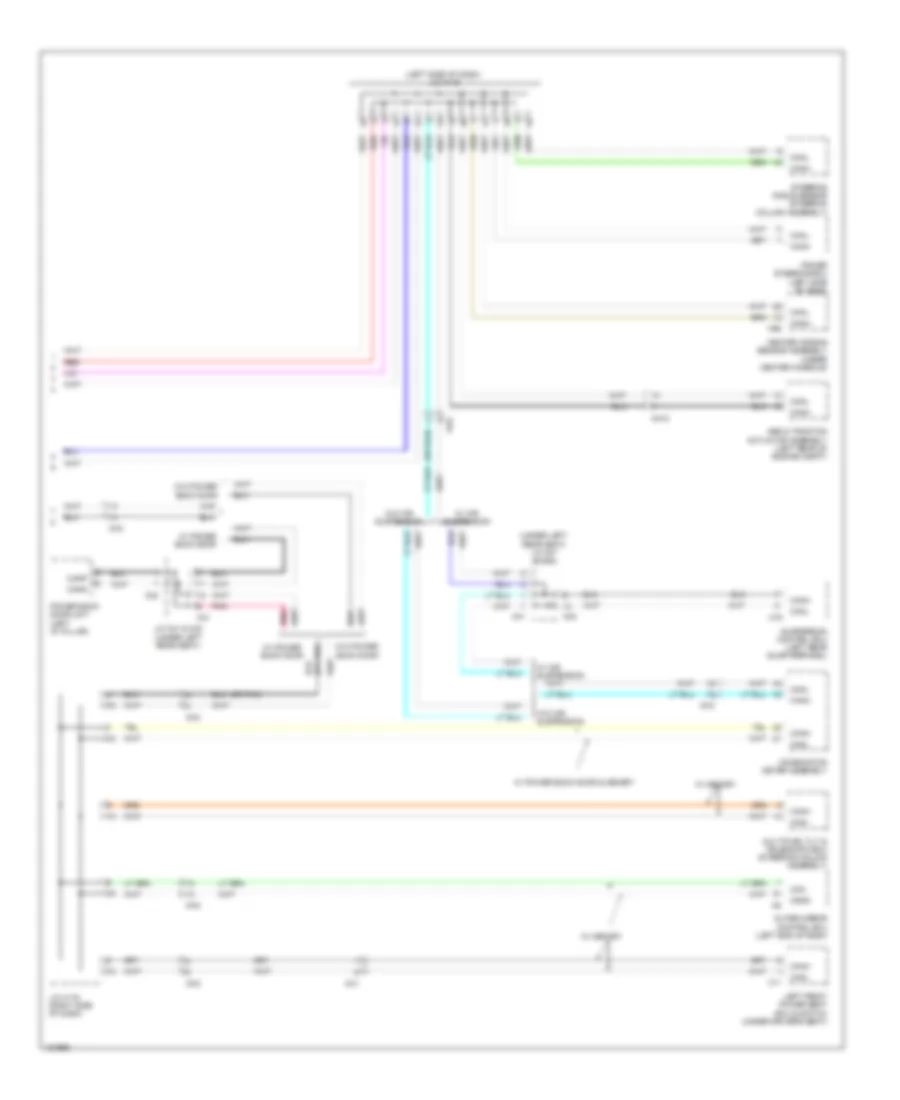 Body ECU Wiring Diagram 3 of 3 for Toyota Sequoia SR5 2014