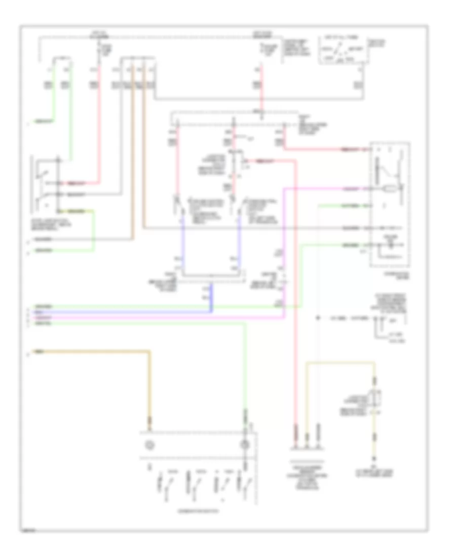 Cruise Control Wiring Diagram (2 of 2) for Toyota Matrix 2007