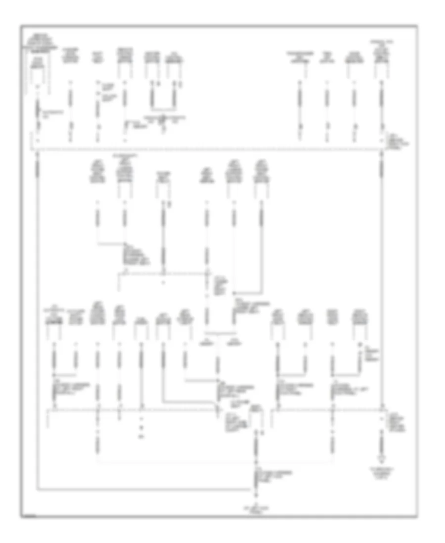 Ground Distribution Wiring Diagram (2 of 4) for Toyota Avalon XL 2004