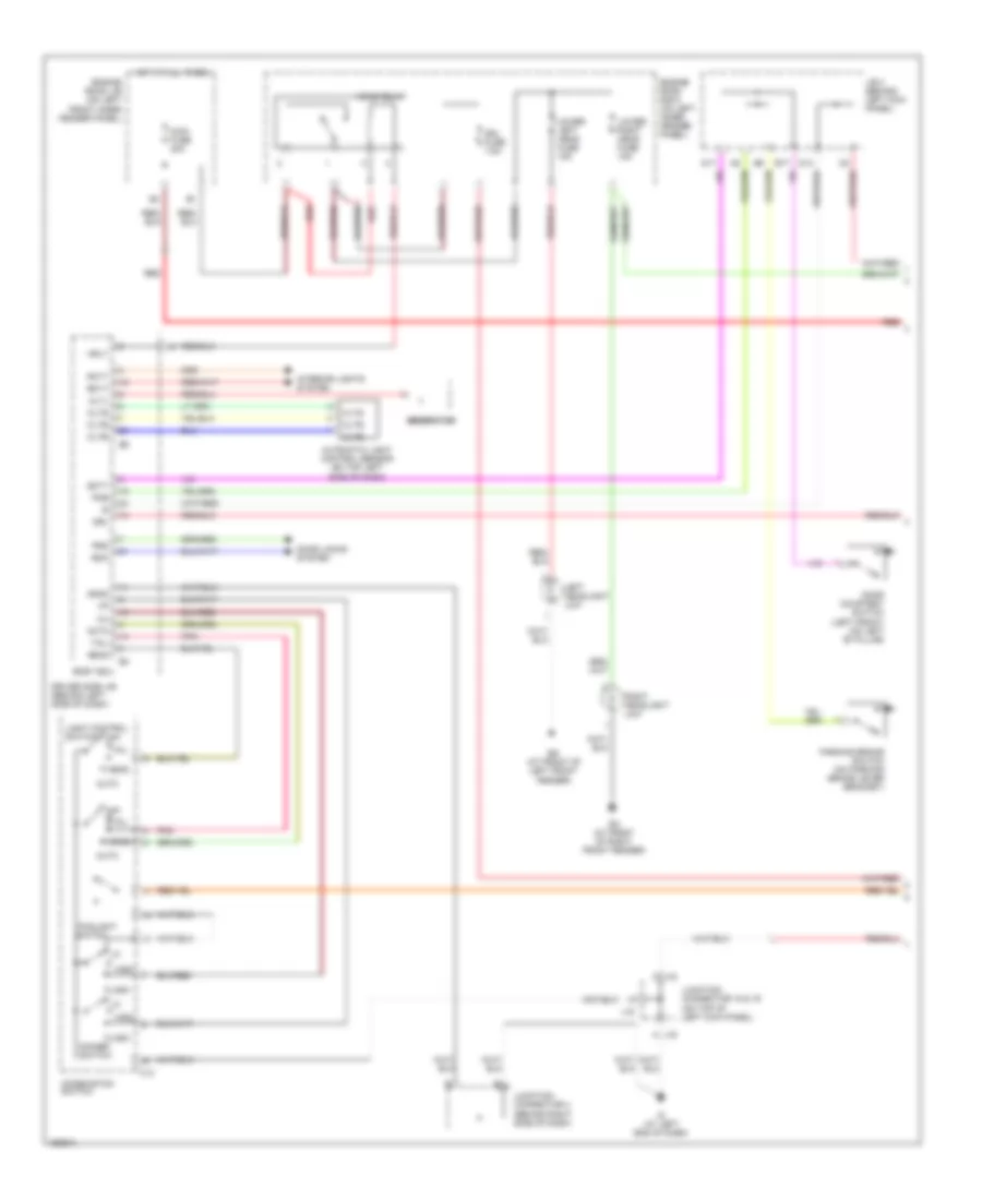 Headlights Wiring Diagram 1 of 2 for Toyota Avalon XL 2004