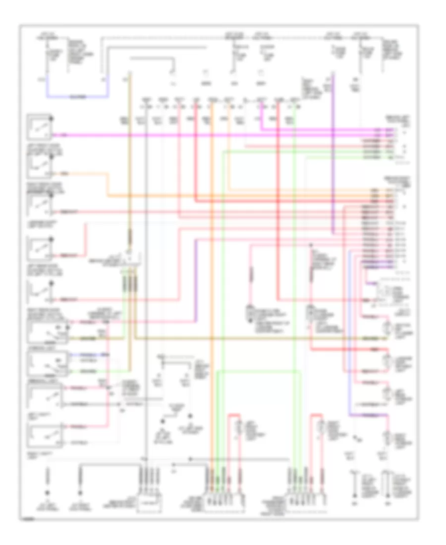 Courtesy Lamps Wiring Diagram for Toyota Avalon XL 2004