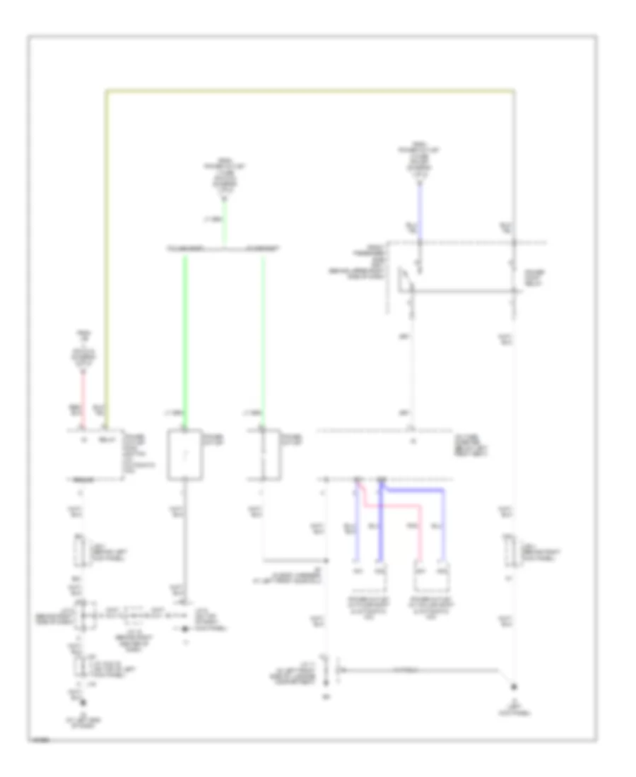 Power Distribution Wiring Diagram 3 of 3 for Toyota Avalon XL 2004
