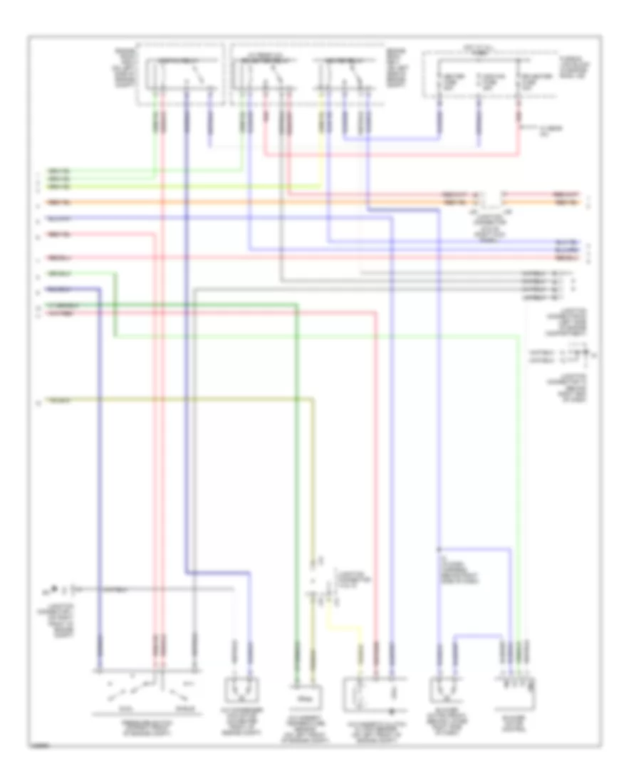 Automatic AC Wiring Diagram (2 of 3) for Toyota Sequoia Limited 2005