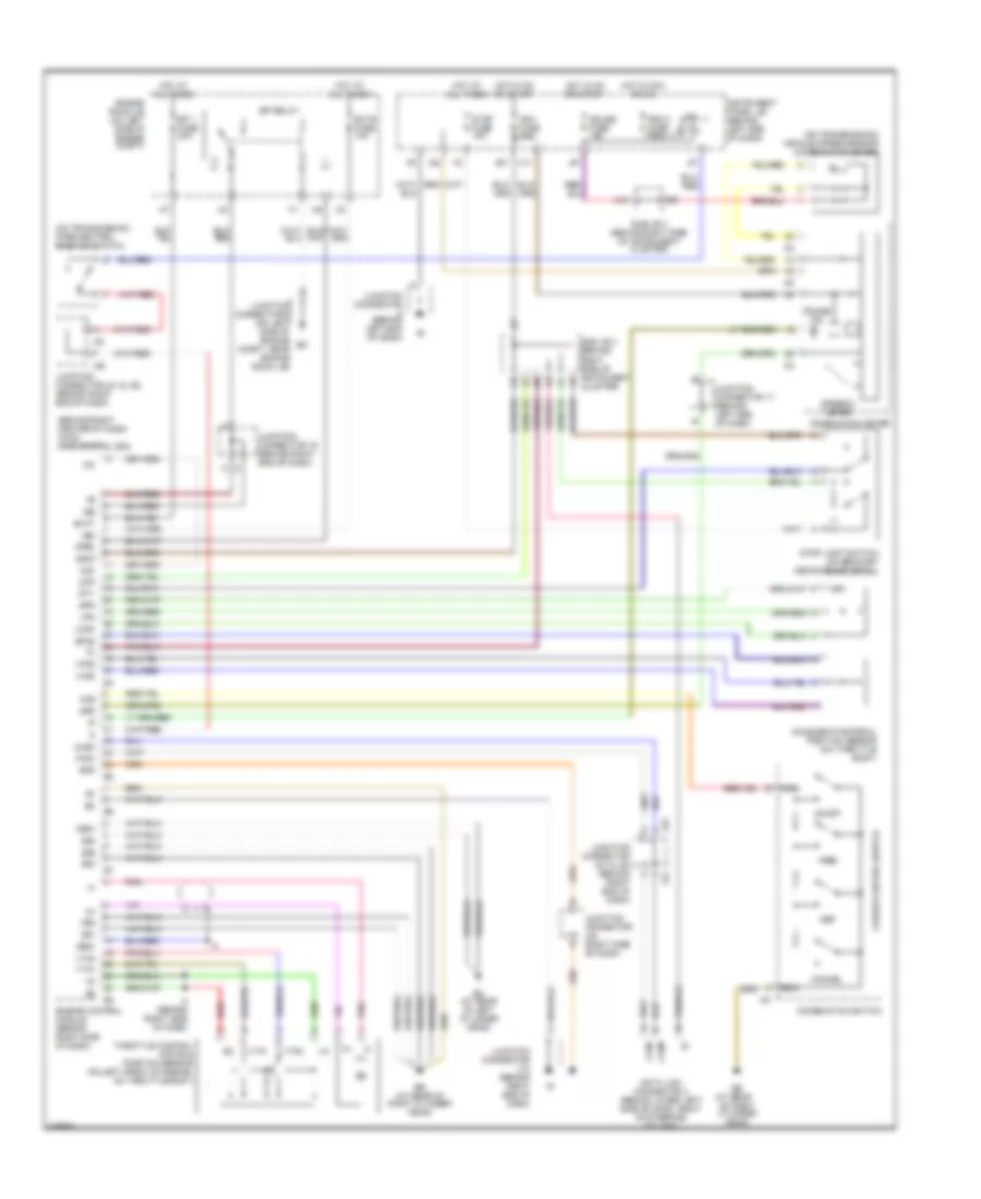 Cruise Control Wiring Diagram for Toyota Sequoia Limited 2005