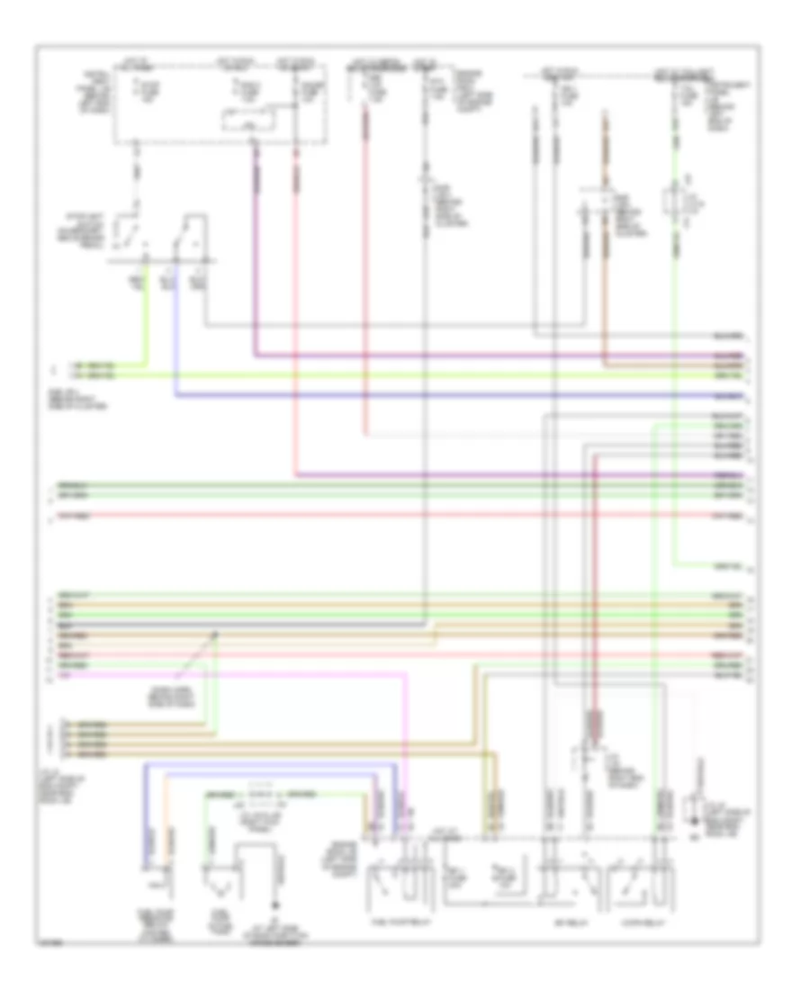 4.7L, Engine Performance Wiring Diagram (3 of 6) for Toyota Sequoia Limited 2005