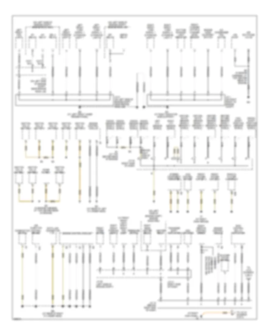 Ground Distribution Wiring Diagram 1 of 3 for Toyota Sequoia Limited 2005