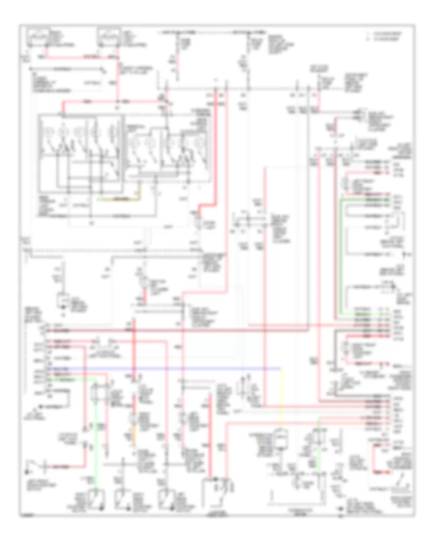 Courtesy Lamps Wiring Diagram for Toyota Sequoia Limited 2005