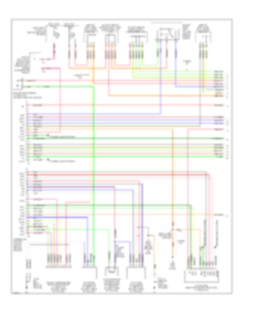 Automatic AC Wiring Diagram (1 of 3) for Toyota Sequoia SR5 2002