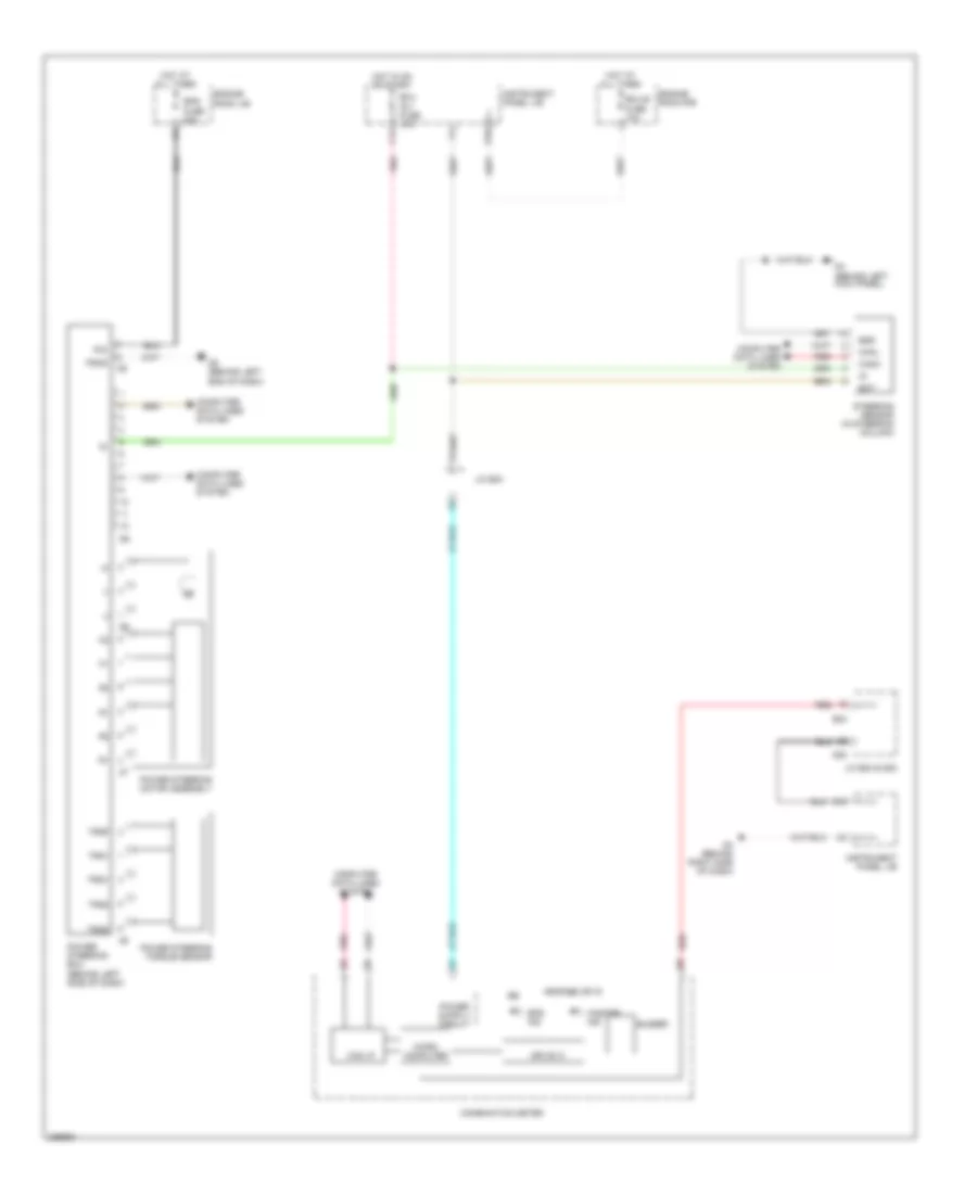 Electronic Power Steering Wiring Diagram Except Hybrid for Toyota Highlander Sport 2008