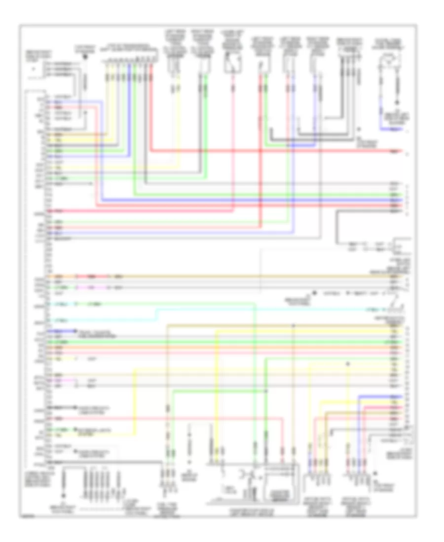 3 3L Engine Performance Wiring Diagram 1 of 7 for Toyota Highlander Sport 2008