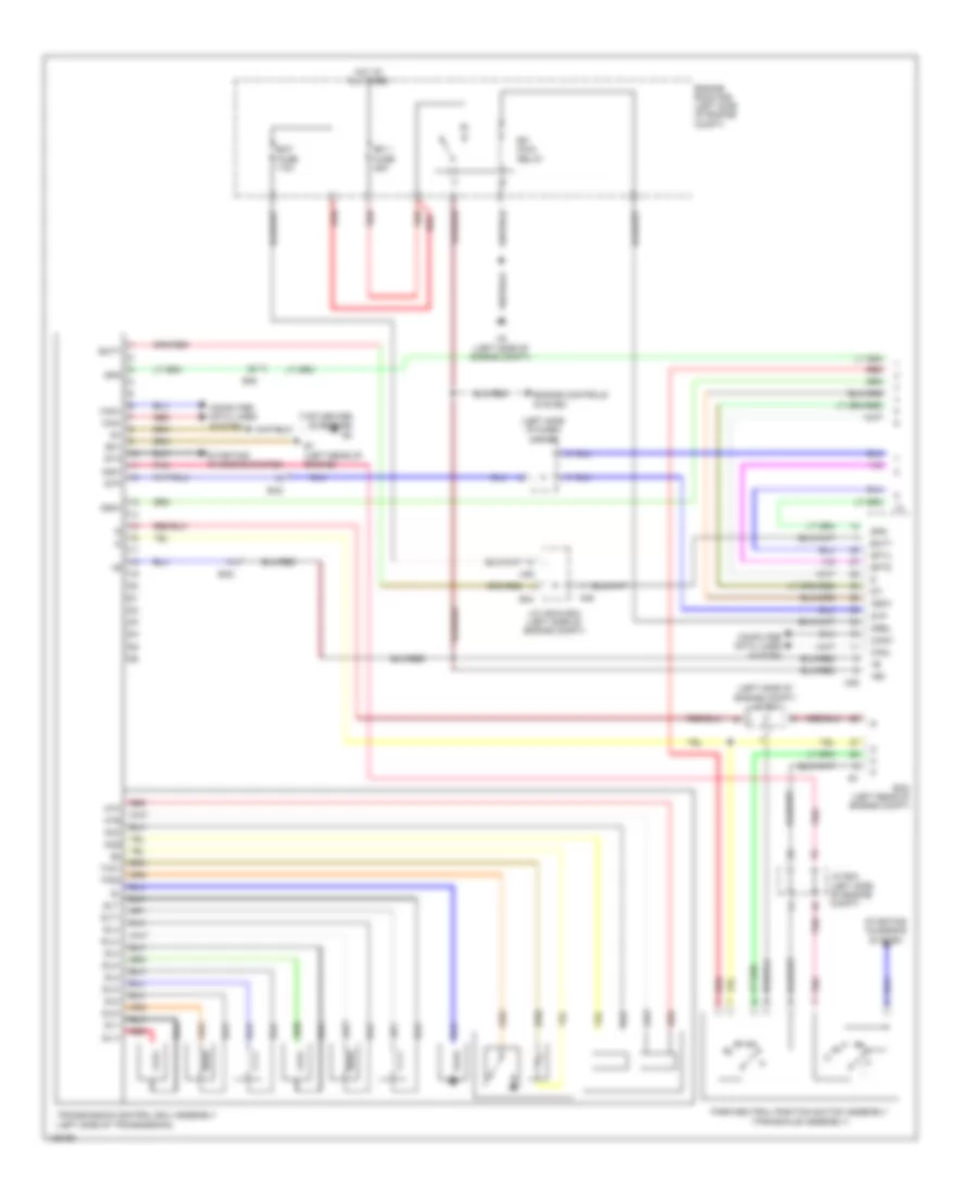 A T Wiring Diagram 1 of 2 for Toyota Sienna 2014