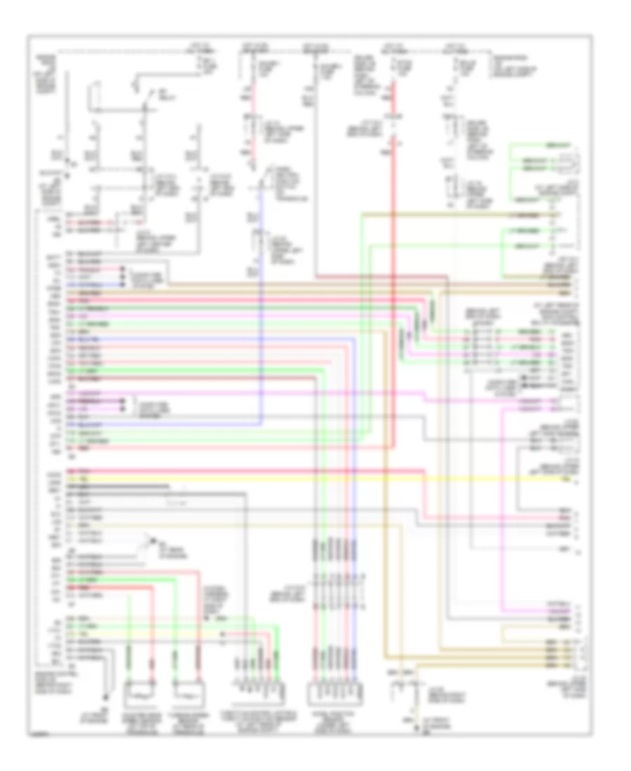 Dynamic Laser Cruise Control Wiring Diagram 1 of 2 for Toyota Sienna CE 2006